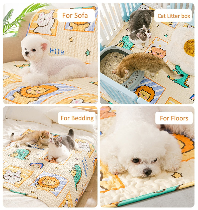 Anniepaw Reusable Washable Dog Mats for Floors Training Travel Car AnniePaw Wear