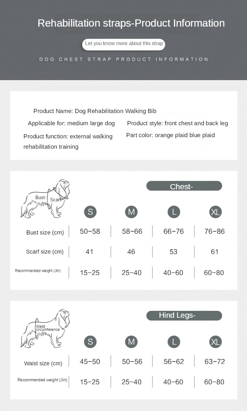 AnniePaw Leg Harness for Senior Dogs - Support for Mobility AnniePaw Wear