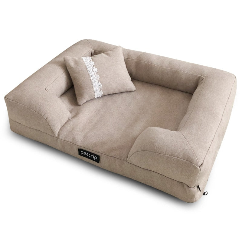 Anniepaw Dog Bed Sofa Cushion Mat Removable Lounge Beds For Small Medium Dogs AnniePaw Wear