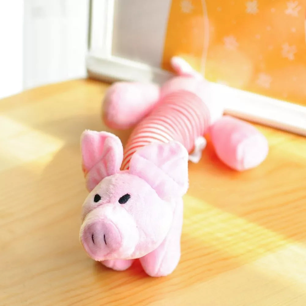 Anniepaw Squeak Plush Dog Toy Durable Chew Molar Sound for All Puppies AnniePaw Wear