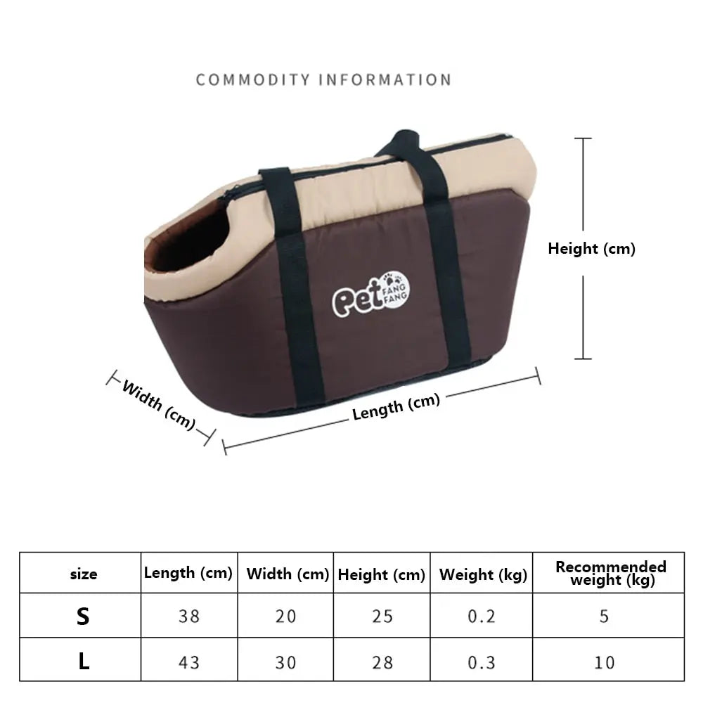 Anniepaw Classic Cozy Portable Pet Carrier Backpack Shoulder Bag for Travel Car Airline AnniePaw Wear