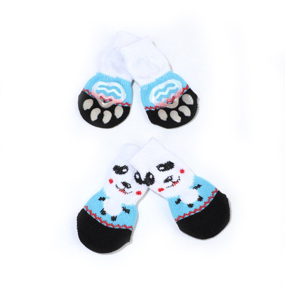 AnniePaw 4 Pcs Warm Puppy Socks - Soft Anti-Slip Cartoon Design AnniePaw Wear