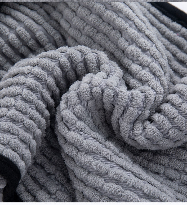 Anniepaw Dog Towel Quick Dry Towel Bath Robe Soft Fiber Absorbent Cleaning Washcloth Dog Accessories AnniePaw Wear