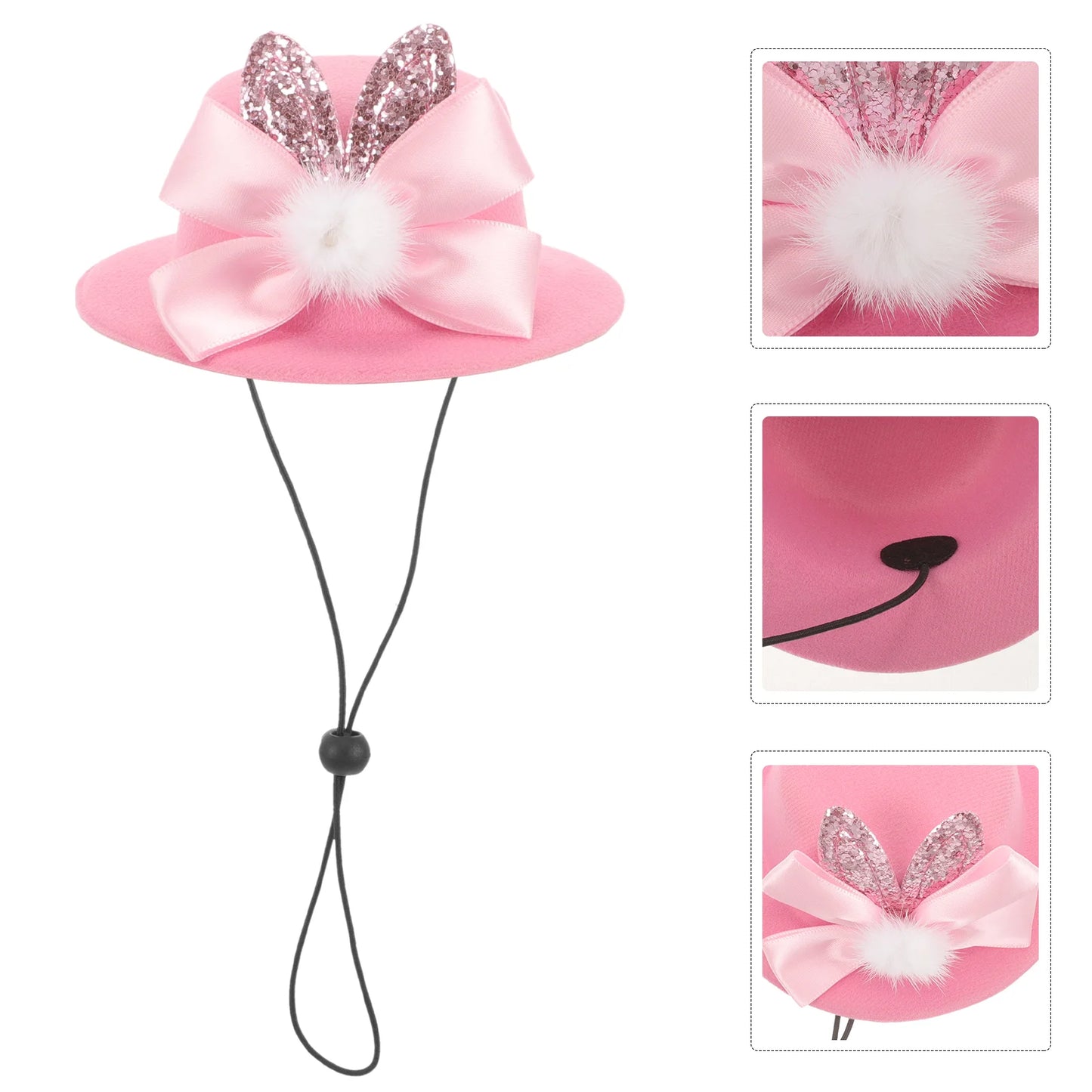 AnniePaw Adjustable Pet Easter Hat Bunny Ear Dog Puppy Photo Prop AnniePaw Wear