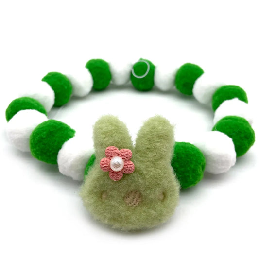 AnniePaw 12Pcs Easter Dog Bowties Hair Ball Rabbit Neckties AnniePaw Wear