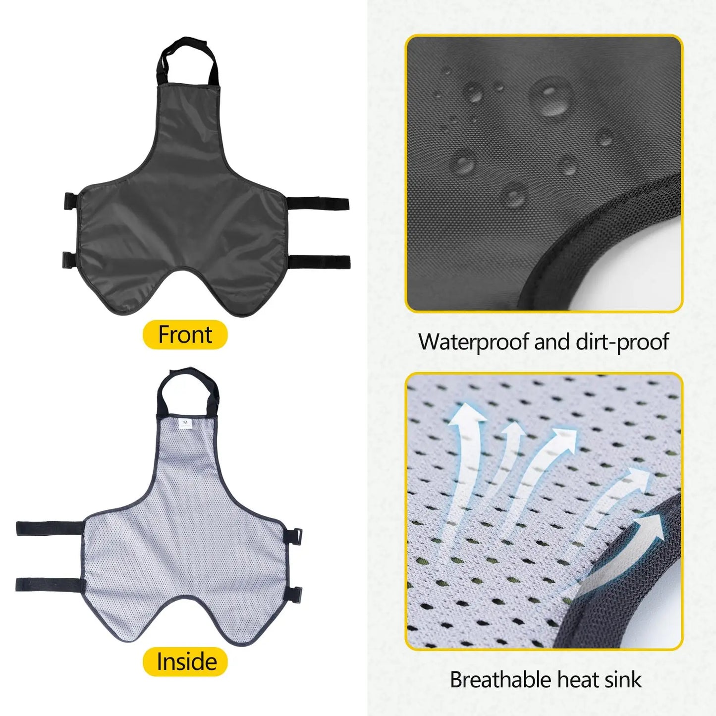 Anniepaw Dog Belly Cover Breathable Waterproof Washable AnniePaw Wear