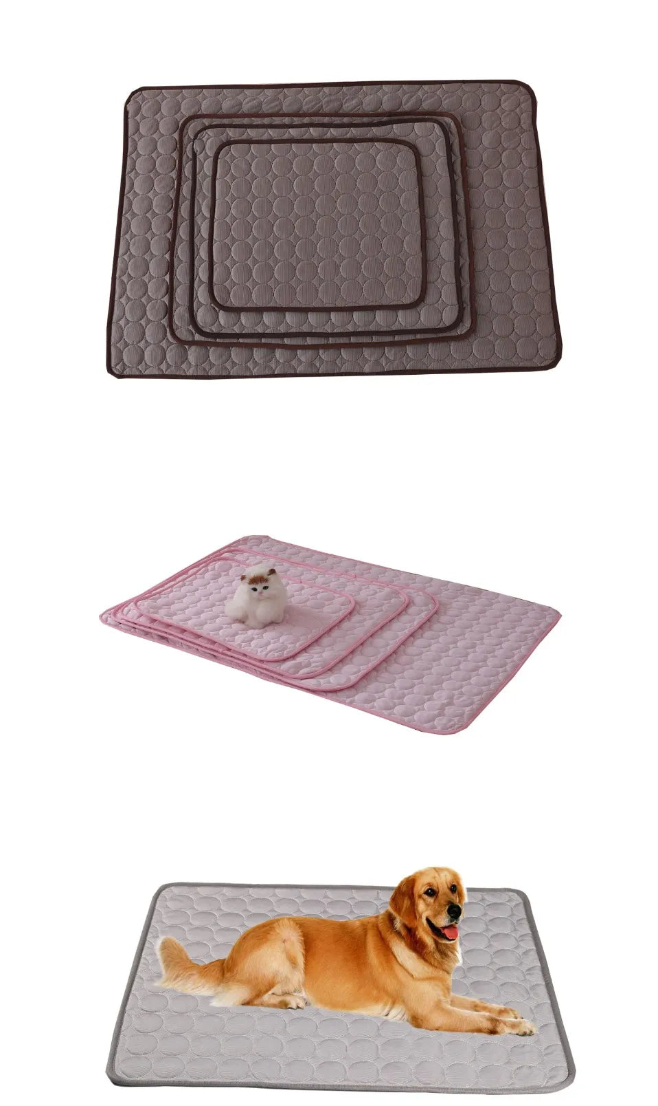 Dog Cooling Mat Summer Pet Cold Bed Extra Large For Small Big Dogs Pet Accessories Cat Durable Blanket Sofa Cat Ice Pad Blanket AnniePaw Wear