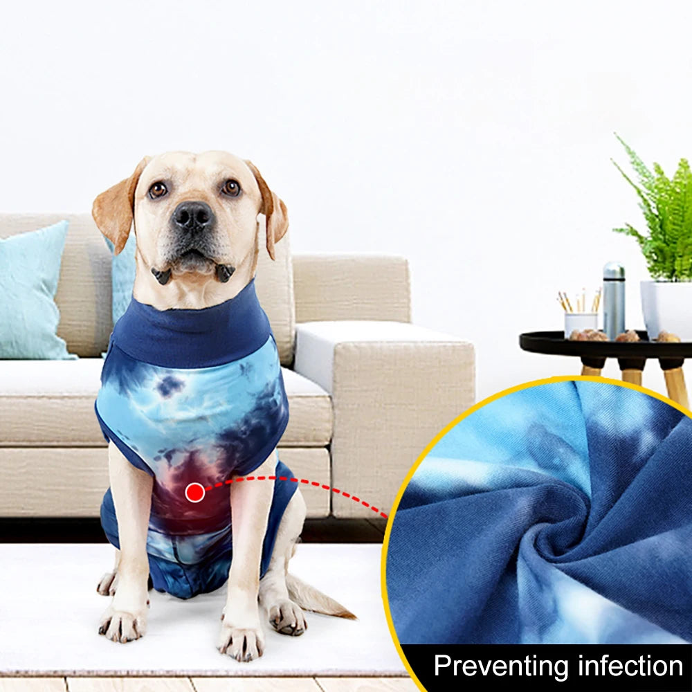 Dog Recovery Suit - Surgical Bodysuit for Abdominal Wounds and Post-Surgery Care AnniePaw Wear