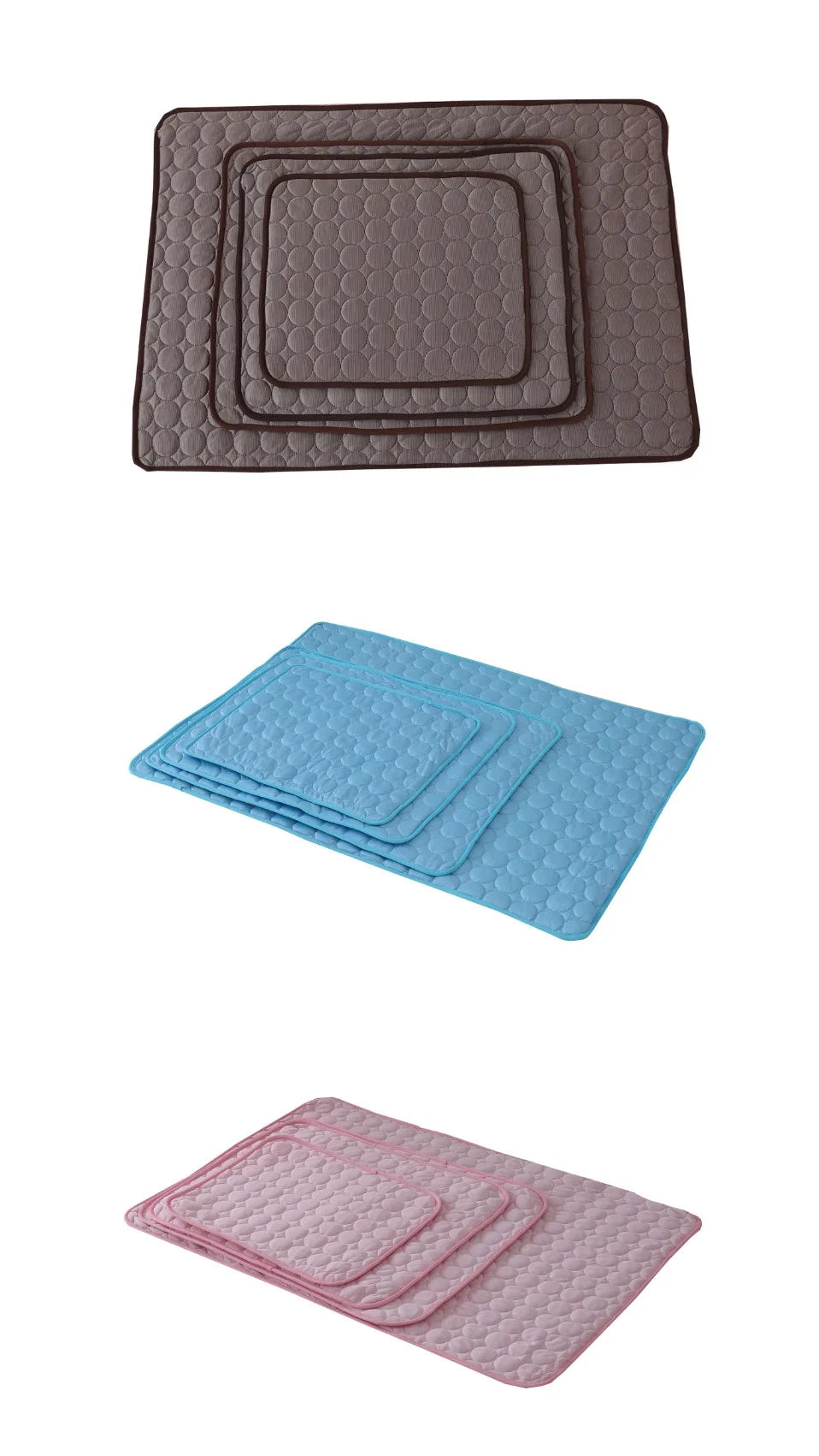 Dog Cooling Mat Summer Pet Cold Bed Extra Large For Small Big Dogs Pet Accessories Cat Durable Blanket Sofa Cat Ice Pad Blanket AnniePaw Wear