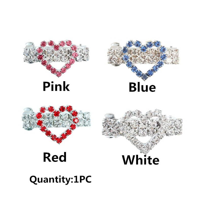 Anniepaw Crystal Rhinestone Dog Hair Clip AnniePaw Wear