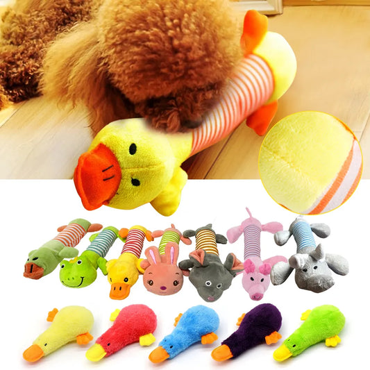 Anniepaw Squeak Plush Dog Toy Durable Chew Molar Sound for All Puppies AnniePaw Wear