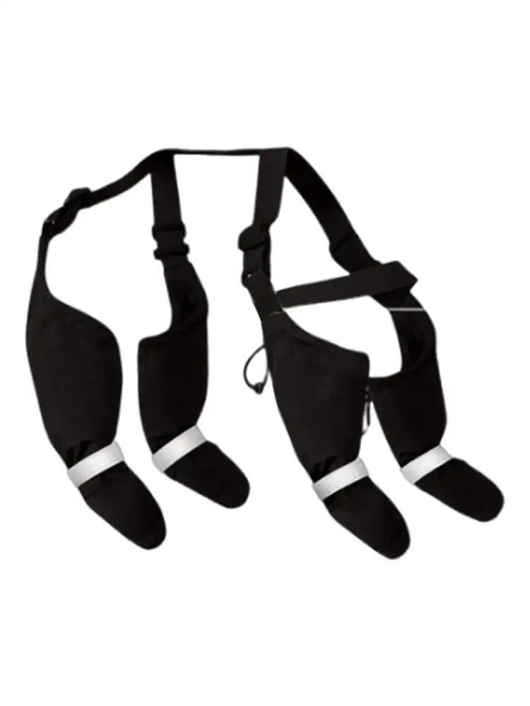 Reflective Dog Suspender Boots - Non-Slip Adjustable Walking Shoes AnniePaw Wear
