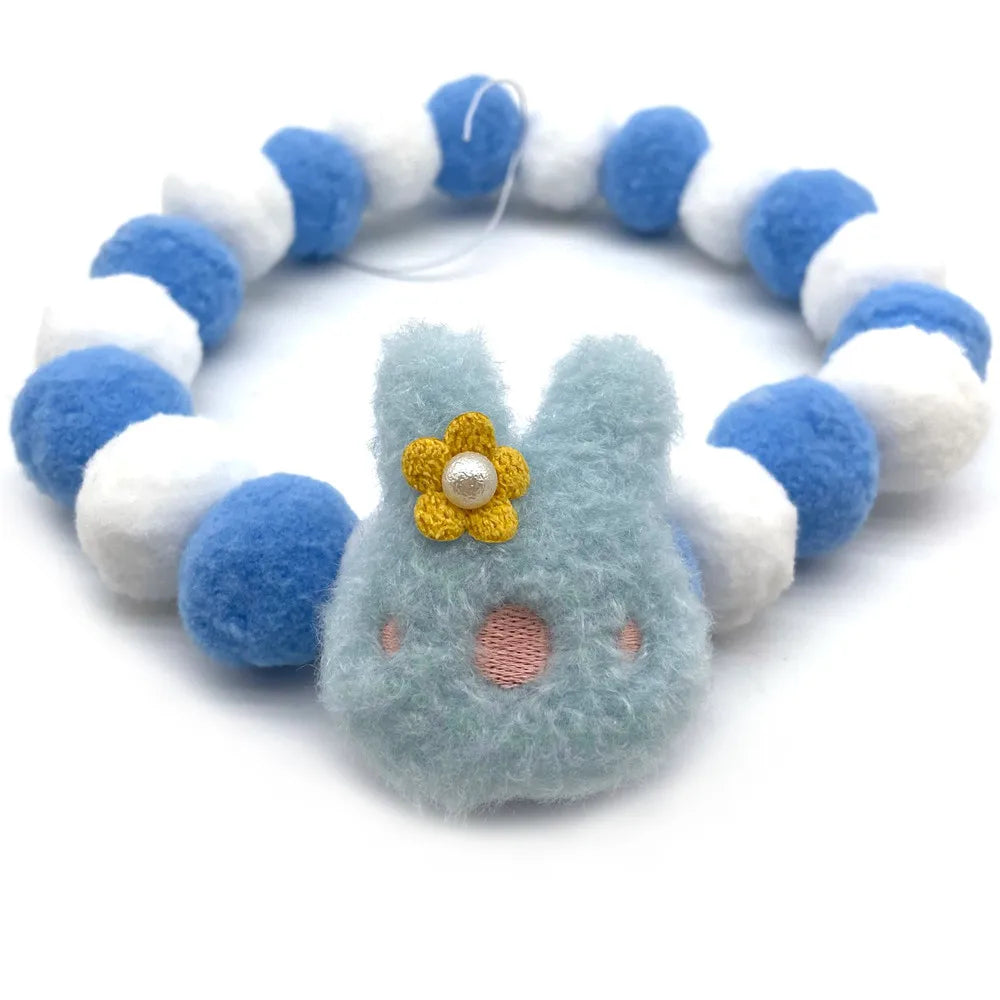 AnniePaw 12Pcs Easter Dog Bowties Hair Ball Rabbit Neckties AnniePaw Wear
