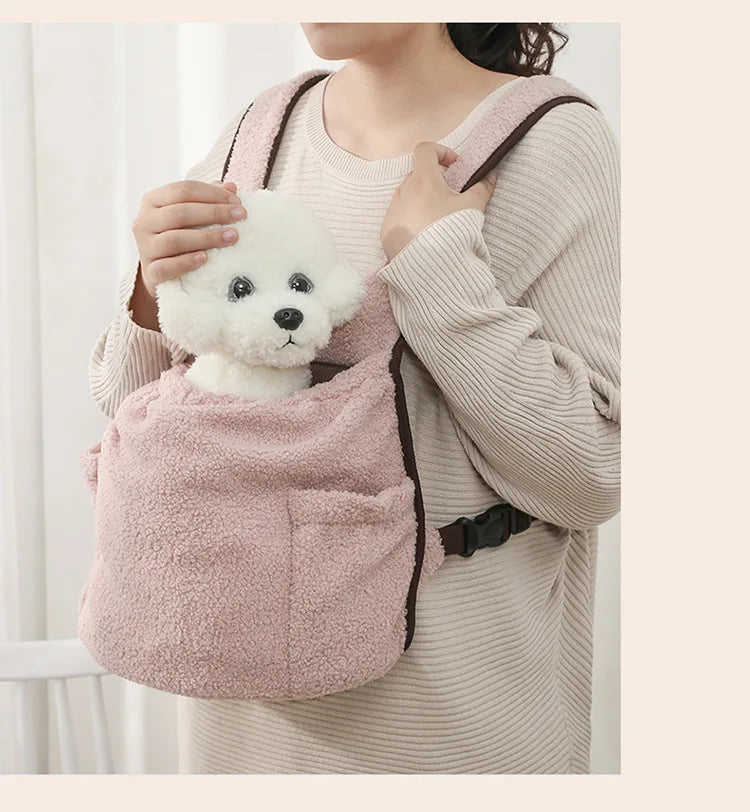 Anniepaw Portable Dog Carrier Backpack for Small Dogs Cats Puppy Walking Mini Bag AnniePaw Wear