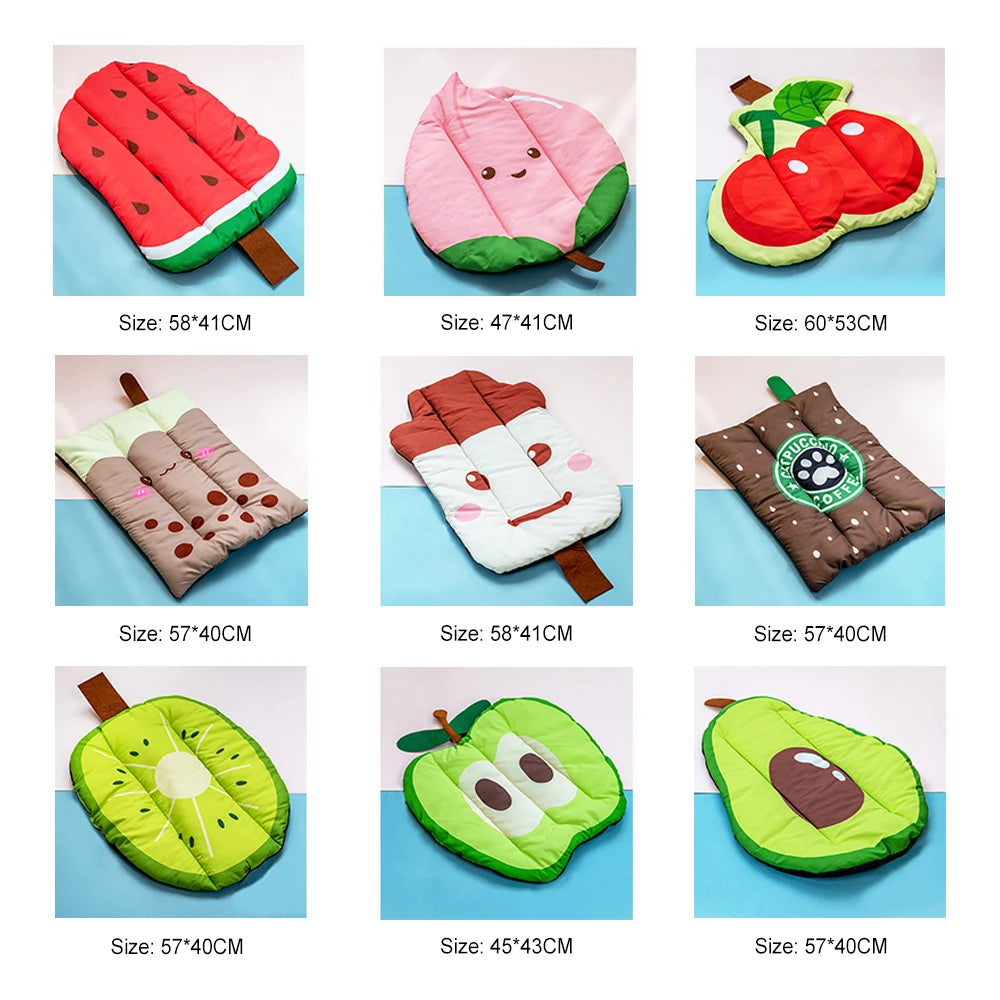 Dog Mat Cooling Summer Pad Mat Dogs Cat Blanket Sofa Breathable Cold Pet Dog Bed Summer Washable Small Medium Large Dogs Ice Pad AnniePaw Wear