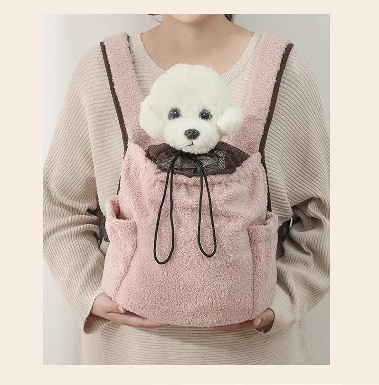 Anniepaw Portable Dog Carrier Backpack for Small Dogs Cats Puppy Walking Mini Bag AnniePaw Wear