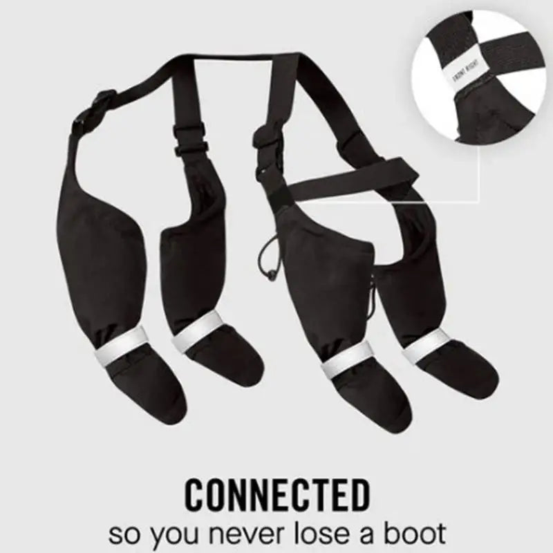 Reflective Dog Suspender Boots - Non-Slip Adjustable Walking Shoes AnniePaw Wear