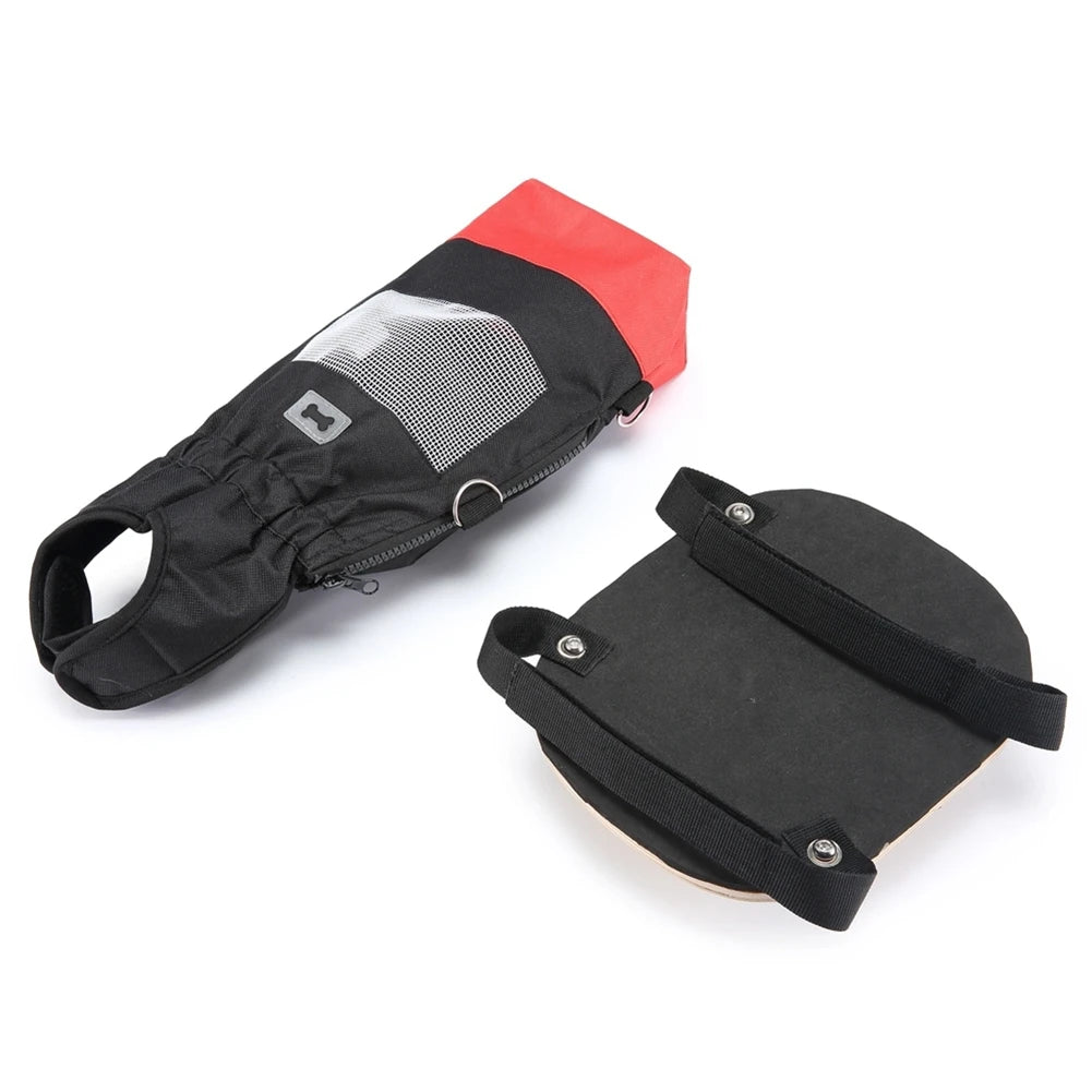 AnniePaw Dog Drag Bag for Paralyzed Pets Wheelchair Alternative Protects Chest AnniePaw Wear