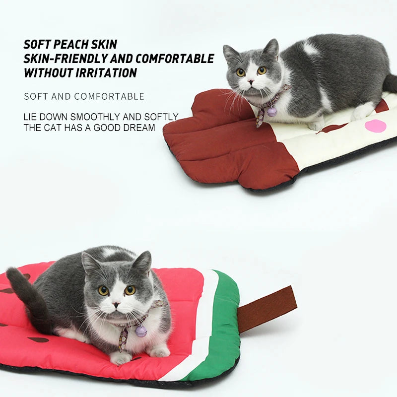 Dog Mat Cooling Summer Pad Mat Dogs Cat Blanket Sofa Breathable Cold Pet Dog Bed Summer Washable Small Medium Large Dogs Ice Pad AnniePaw Wear