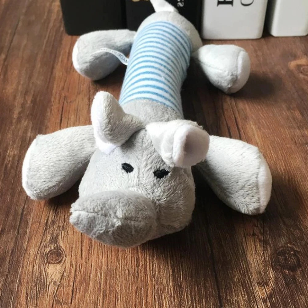Anniepaw Squeak Plush Dog Toy Durable Chew Molar Sound for All Puppies AnniePaw Wear