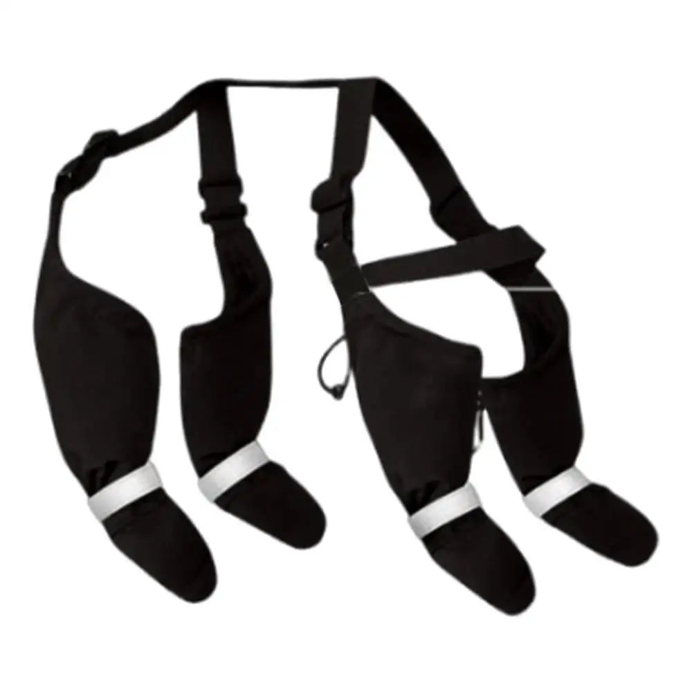 Reflective Dog Suspender Boots - Non-Slip Adjustable Walking Shoes AnniePaw Wear