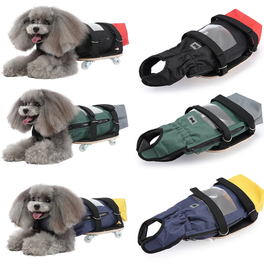 AnniePaw Dog Drag Bag for Paralyzed Pets Wheelchair Alternative Protects Chest AnniePaw Wear