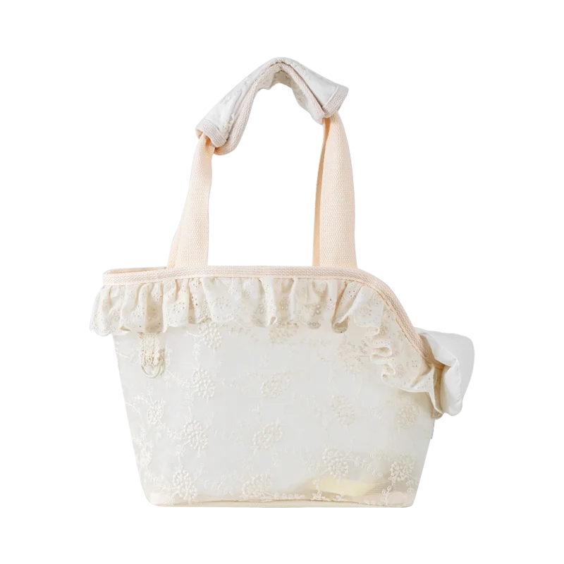 Anniepaw Onecute Puppy Carrier Dog Walking Pets  Accessories Bags Lace Handheld Shoulder for Cute Chihuahua Products AnniePaw Wear