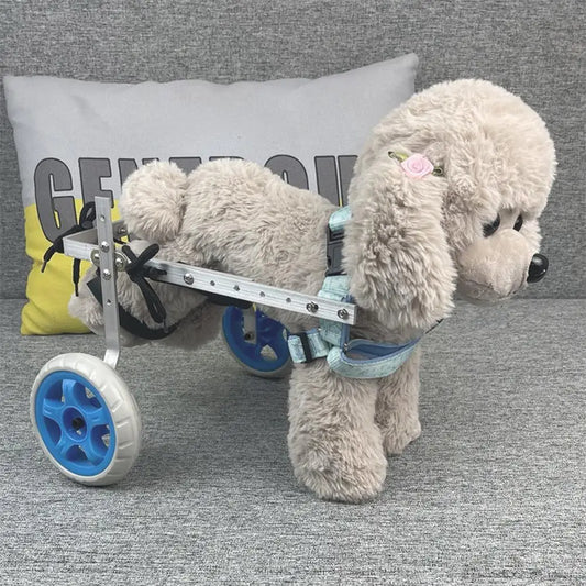 AnniePaw Adjustable 4-Wheel Dog Cart - Lightweight Mobility Cart for Hind Legs AnniePaw Wear