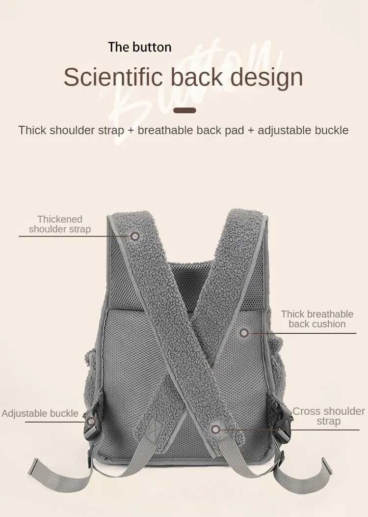 Anniepaw Portable Dog Carrier Backpack for Small Dogs Cats Puppy Walking Mini Bag AnniePaw Wear
