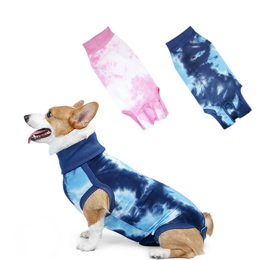 Dog Recovery Suit - Surgical Bodysuit for Abdominal Wounds and Post-Surgery Care AnniePaw Wear