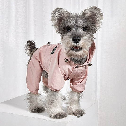 Anniepaw Dog Raincoat Puppy Jumpsuit