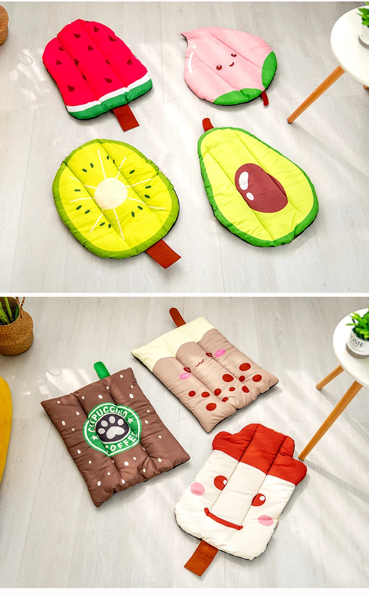 Dog Mat Cooling Summer Pad Mat Dogs Cat Blanket Sofa Breathable Cold Pet Dog Bed Summer Washable Small Medium Large Dogs Ice Pad AnniePaw Wear