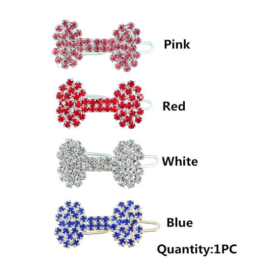 Anniepaw Crystal Rhinestone Dog Hair Clip AnniePaw Wear