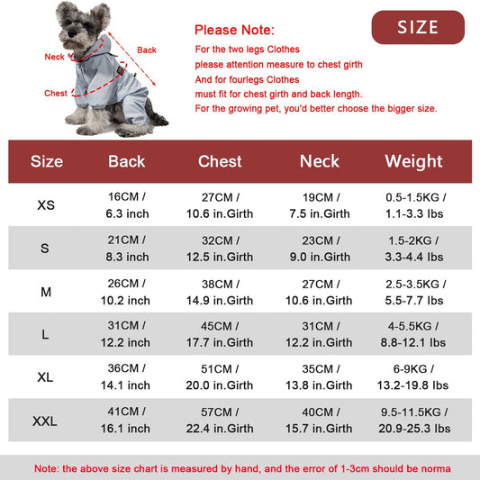 Anniepaw Dog Raincoat Puppy Jumpsuit AnniePaw Wear