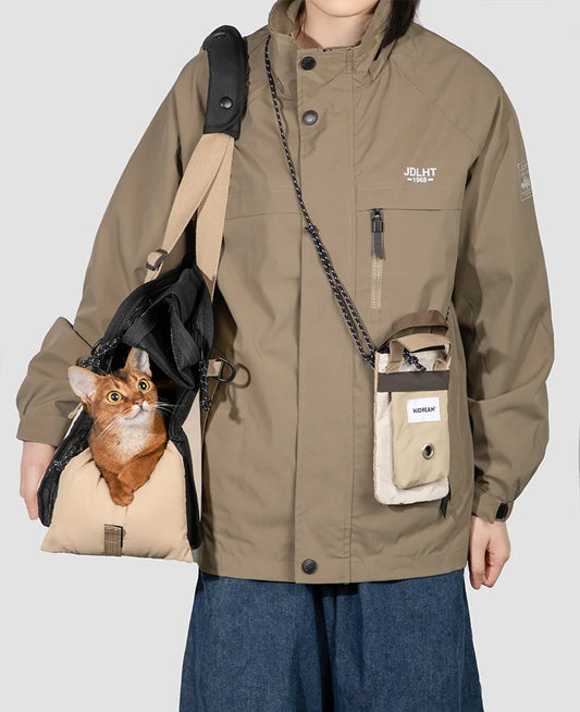 Anniepaw Soft Portable Breathable Carrier Safety Zippers AnniePaw Wear