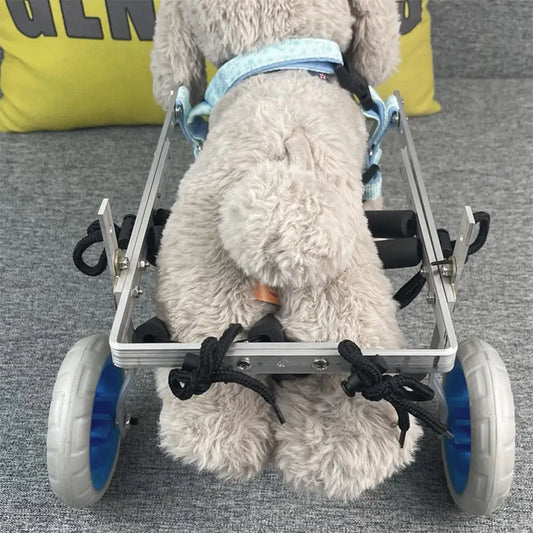AnniePaw Adjustable 4-Wheel Dog Cart - Lightweight Mobility Cart for Hind Legs AnniePaw Wear