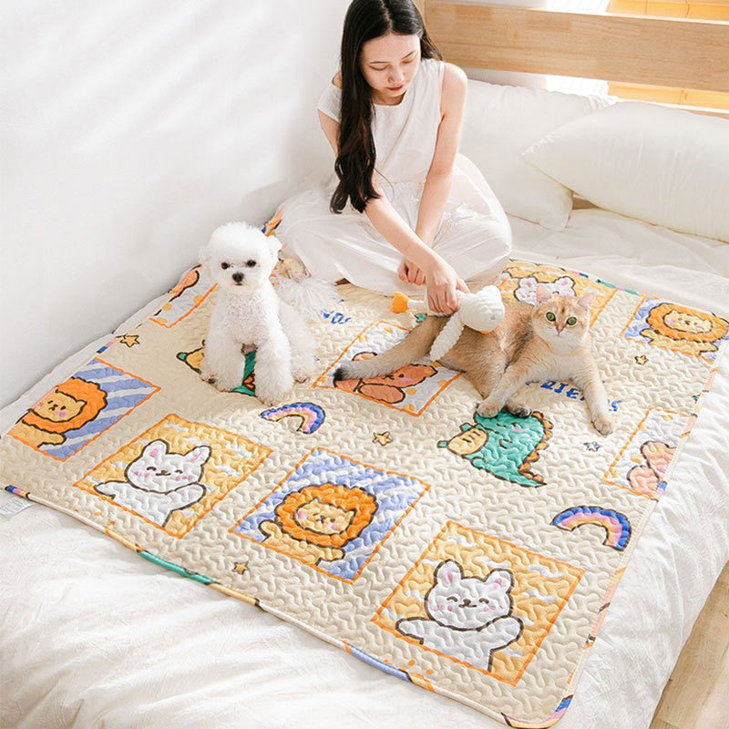 Anniepaw Reusable Washable Dog Mats for Floors Training Travel Car AnniePaw Wear