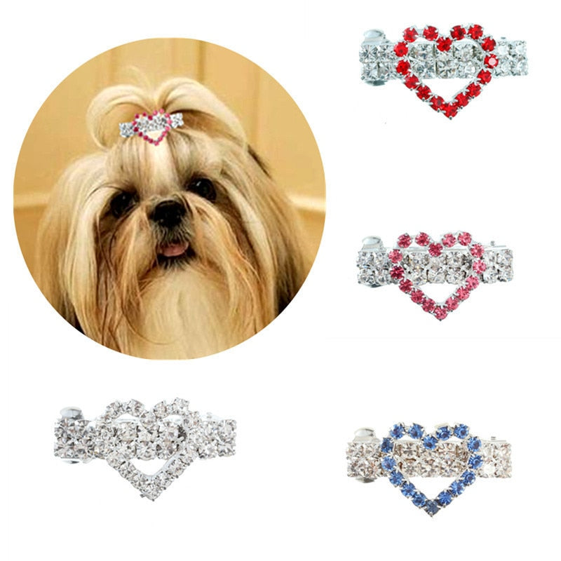 Anniepaw Crystal Rhinestone Dog Hair Clip AnniePaw Wear