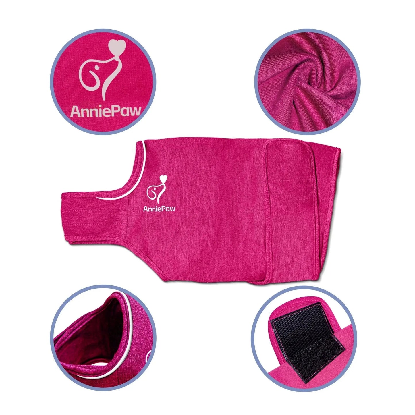 Nurture Anti-anxiety Stress Wrap: Calming Embrace Thunder Shirts for Dogs Cats - Annie Paw WearNursing & ReliefAnniePaw Wear