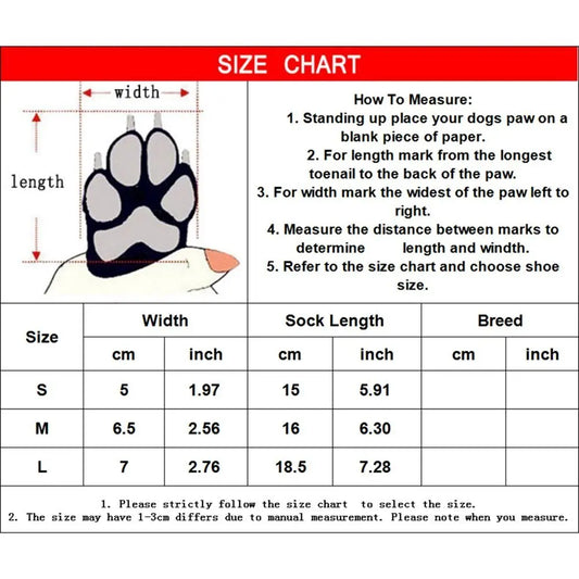 4pcs Anti-Slip Pet Dog Cat Socks with Adjustable Straps for Pets Paw Protector - Annie Paw WearShoes &Boots &SocksAnniePaw Wear