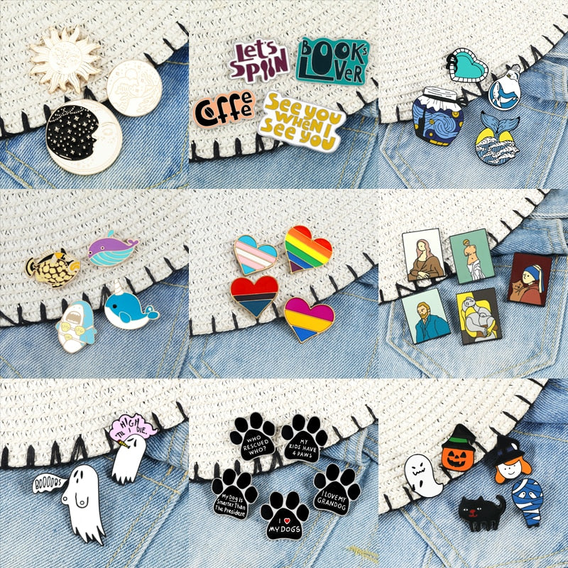 AnniePaw 2~5Pcs/Set Dog badges AnniePaw Wear