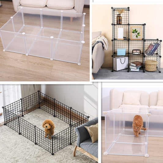 Anniepaw DIY Pet Playpen Multi-functional Kennel for Small Animals