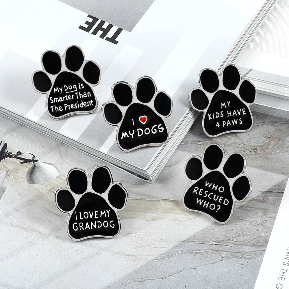 AnniePaw 2~5Pcs/Set Dog badges AnniePaw Wear