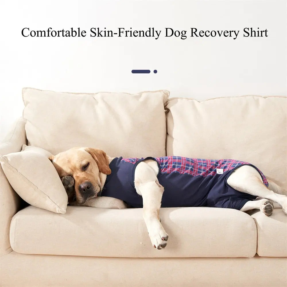 AnniePaw Dog Recovery Suit Post-Op Vest After Surgery Wear Substitute AnniePaw Wear