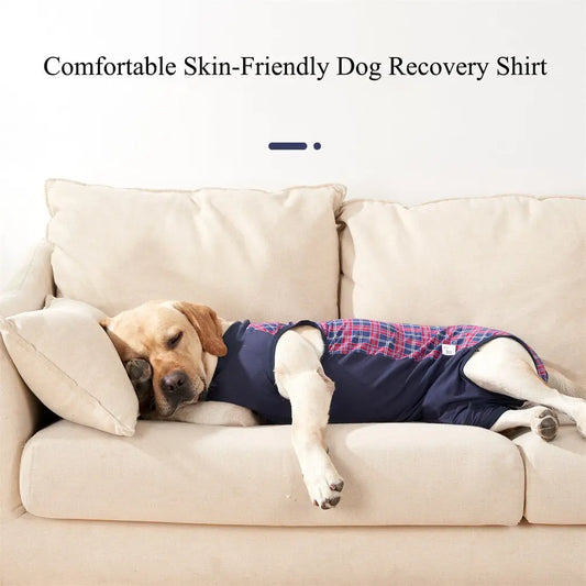 AnniePaw Dog Recovery Suit Post-Op Vest After Surgery Wear Substitute AnniePaw Wear