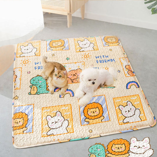 Anniepaw Reusable Washable Dog Mats for Floors Training Travel Car AnniePaw Wear