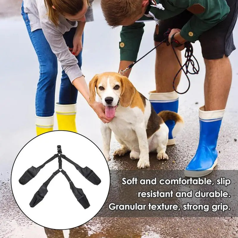 Adjustable Dog Boots: Anti-Dirty Anti-Wet Skin-Friendly Snowy Walking Paw Protectors - Annie Paw WearShoes &Boots &SocksAnniePaw Wear