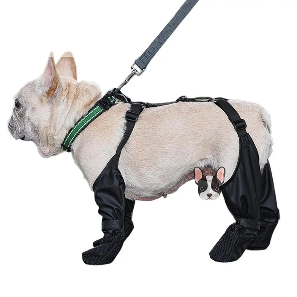 Adjustable Dog Boots: Anti-Dirty Anti-Wet Skin-Friendly Snowy Walking Paw Protectors - Annie Paw WearShoes &Boots &SocksAnniePaw Wear