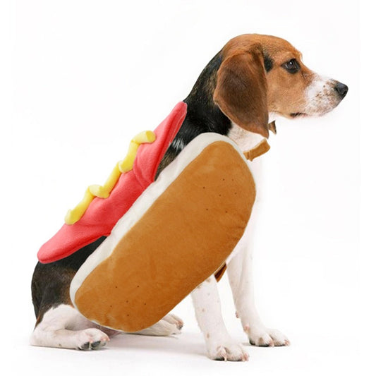 Adorable Hot Dog Halloween Costume: Fun Pet Clothes for Puppies Dogs Cats Dachshunds - Perfect for Festive Season Photo Shoots - Annie Paw WearcostumesAnniePaw Wear