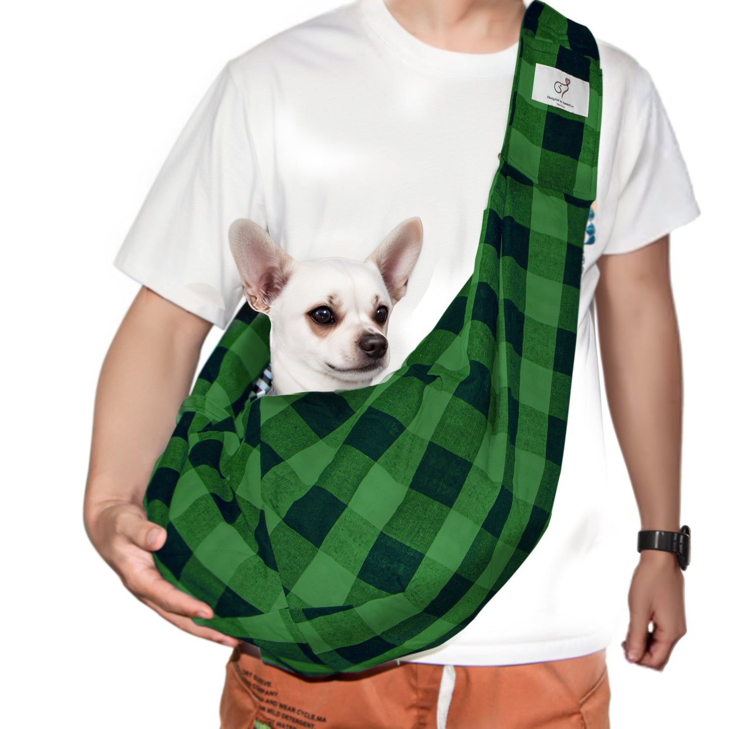 Breathable Foldable Dog Sling Portable Single Shoulder Travel Bag - Annie Paw WearOutdoor AccessaryAnniePaw Wear